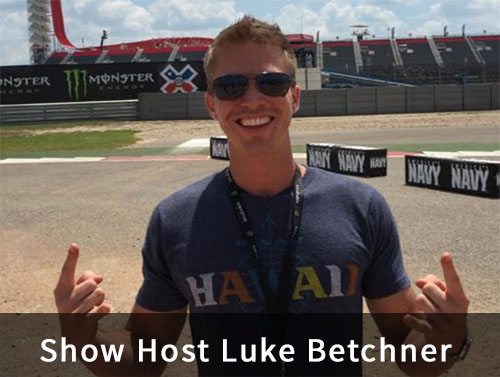 Show Host Luke Betchner